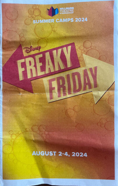 "Freaky Friday", August 2024 Hillbarn Theatre production
