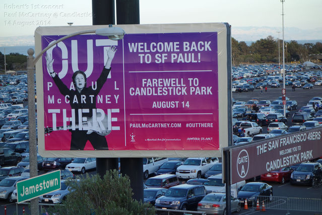 Paul McCartney, Candlestick Park, 14 Aug 2014
