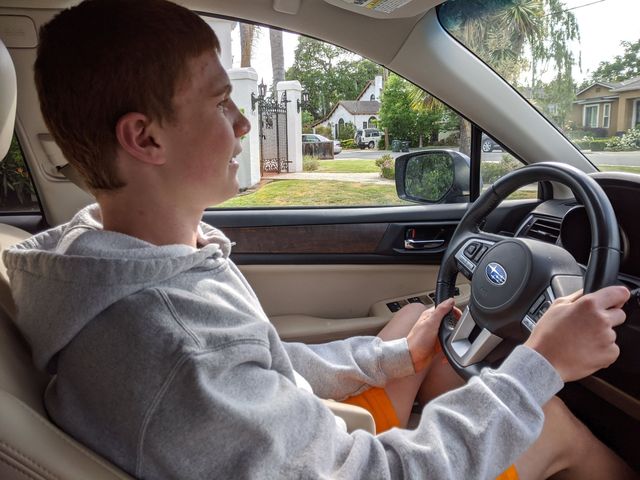 driving!
