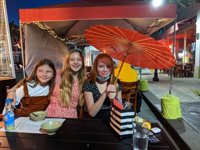 Juliette's 14th birthday quarantine party

