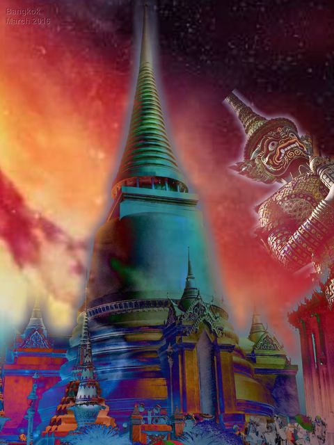 Bangkok as interpreted by Robert

