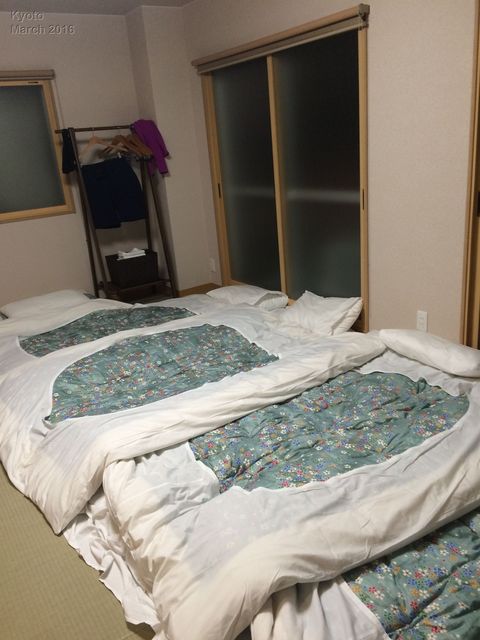 $600/night during cherry blossom season (Kyoto)

